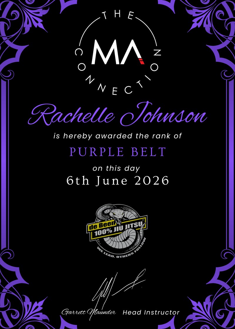 Rachelle Johnson - Purple Belt