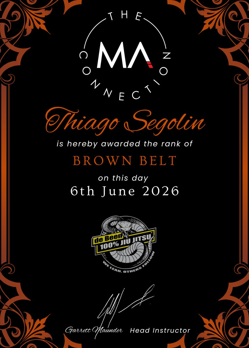 Thiago Segolin - Brown Belt